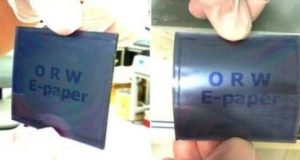 A paperlike LCD thin flexible tough and cheap
