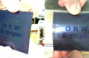A paperlike LCD thin flexible tough and cheap