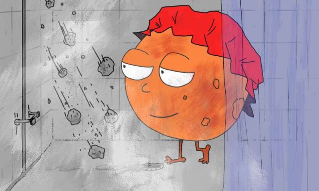 Asteroids and comets shower Mars with organics Asteroids and comets shower Mars with organics