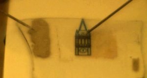 Atomically thin light emitting device opens the possibility for invisible displays