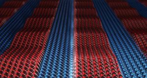 Researchers sew atomic lattices seamlessly together
