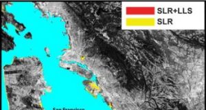 Sinking land will exacerbate flooding from sea level rise in Bay Area