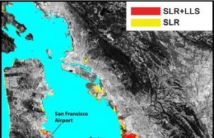 Sinking land will exacerbate flooding from sea level rise in Bay Area Sinking land will exacerbate flooding from sea level rise in Bay Area