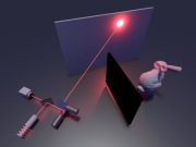 Technique to see objects hidden around corners