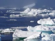 Wind sea ice patterns point to climate change in western Arctic