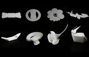 Cheap 3-D printer can produce self-folding materials Cheap 3 D printer can produce self folding materials