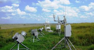 First direct observations of methanes increasing greenhouse effect at the Earths surface