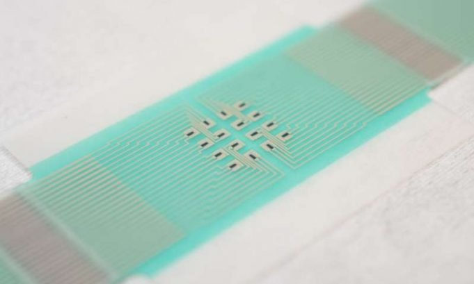 Non invasive adhesive patch promises measurement of glucose levels through skin without finger prick blood test