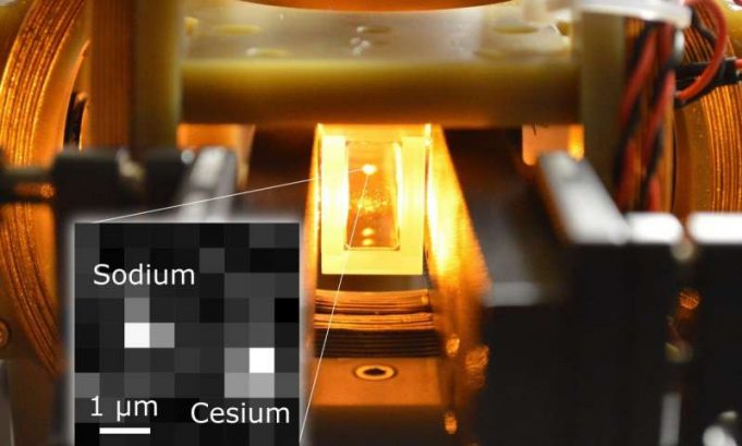 Two atoms combined in dipolar molecule Two atoms combined in dipolar molecule