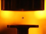 Levitating water droplets with sound waves to improve contaminant detection