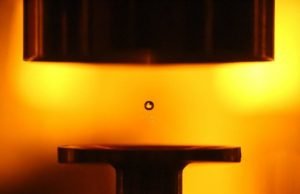 Levitating water droplets with sound waves to improve contaminant detection Levitating water droplets with sound waves to improve contaminant detection