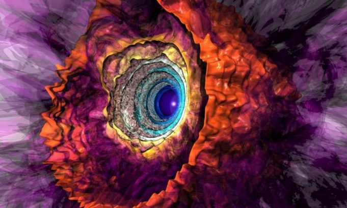 Elusive origin of stellar geysers revealed by 3 D simulations