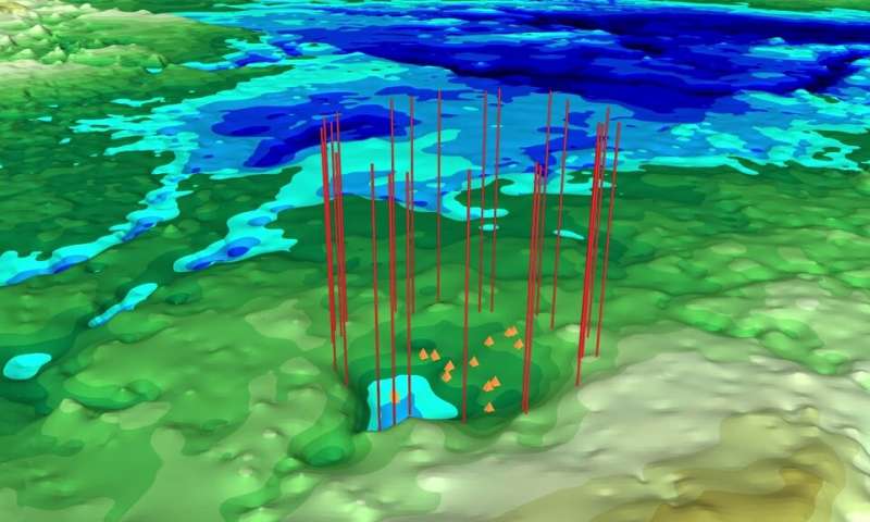 NASA finds possible second impact crater under Greenland ice