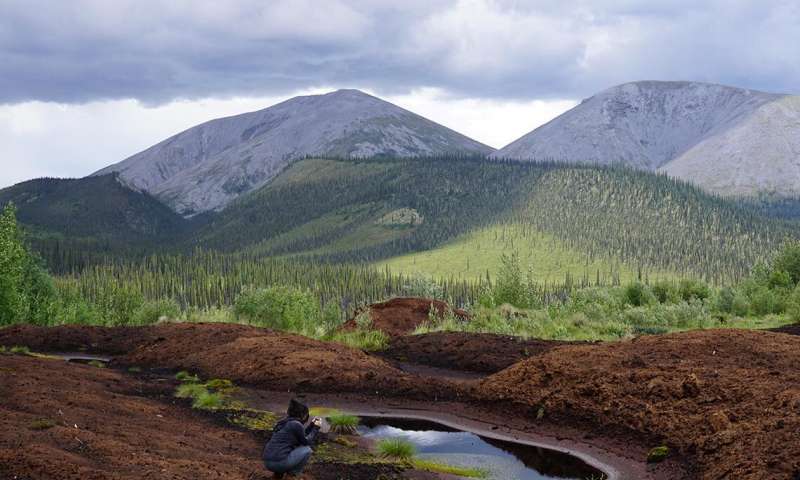 Research reveals evidence of climate change in the Yukon permafrost
