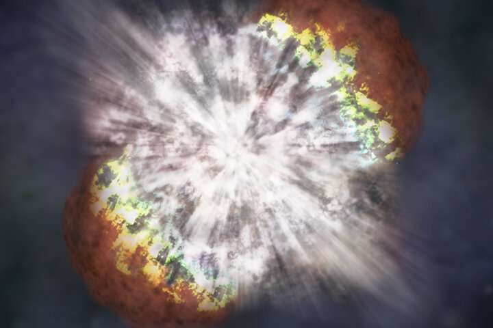 Researchers wonder if ancient supernovae prompted human ancestors to walk upright