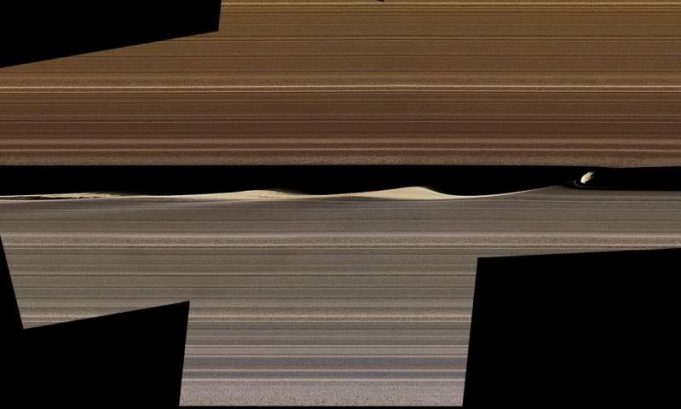 Cassini reveals new sculpting in Saturn rings Cassini reveals new sculpting in Saturn rings