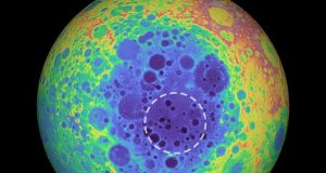 Mass anomaly detected under the moons largest crater