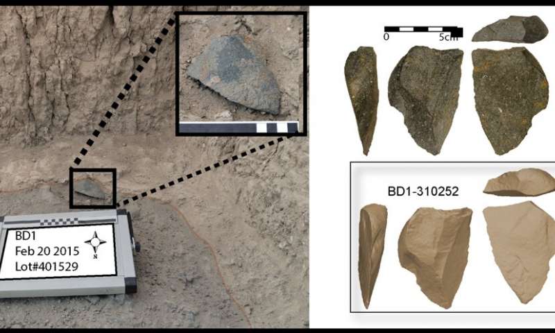 Oldest flaked stone tools point to the repeated invention of stone tools
