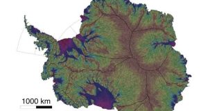Glaciologists unveil most precise map ever of Antarctic ice velocity