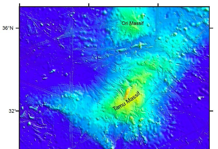Research yields new clues to the origin of Tamu Massif