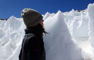 Snow algae thrive in high-elevation ice spires, an unlikely oasis for life Snow algae thrive in high elevation ice spires an unlikely oasis for life
