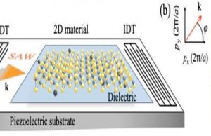 Unconventional phenomena triggered by acoustic waves in 2-D materials Unconventional phenomena triggered by acoustic waves in 2 D materials