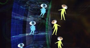 cropped A connection between quantum correlations and spacetime geometry
