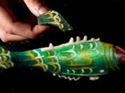 cropped Archaeology student finds exceptionally rare fragment from Roman bottle