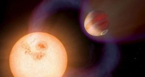 cropped Astronomers make first calculations of magnetic activity in hot Jupiter exoplanets