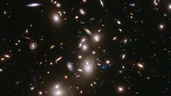 Scientists weigh the balance of matter in galaxy clusters cropped Scientists weigh the balance of matter in galaxy clusters