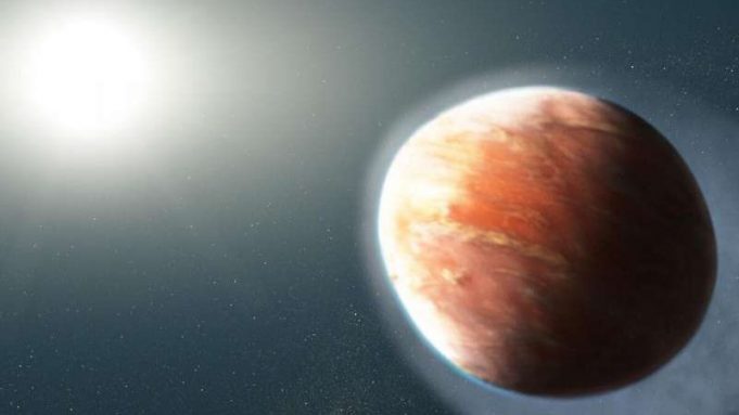 Distant ‘heavy metal’ gas planet is shaped like a football cropped Distant heavy metal gas planet is shaped like a football