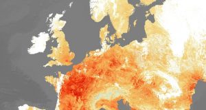 cropped Europe warming faster than expected due to climate change