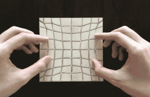 Mathematical framework turns any sheet of material into any shape using kirigami cuts cropped Mathematical framework turns any sheet of material into any shape using kirigami cuts