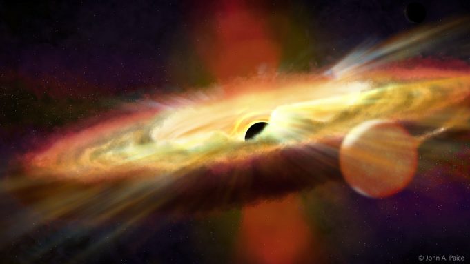 Repeating outflows of hot wind found close to black hole cropped Repeating outflows of hot wind found close to black hole