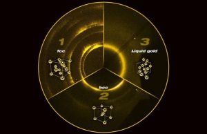 Study reveals new structure of gold at extremes cropped Study reveals new structure of gold at extremes