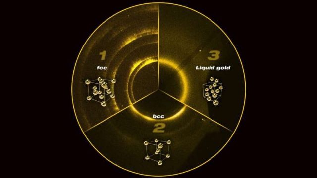 cropped Study reveals new structure of gold at extremes cropped Study reveals new structure of gold at extremes
