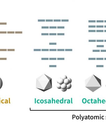 Discovery of periodic tables for molecules