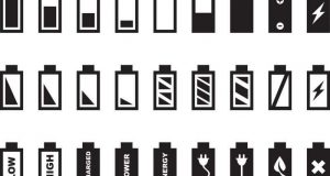 cropped Battery icons shape perceptions of time and space and define user identities