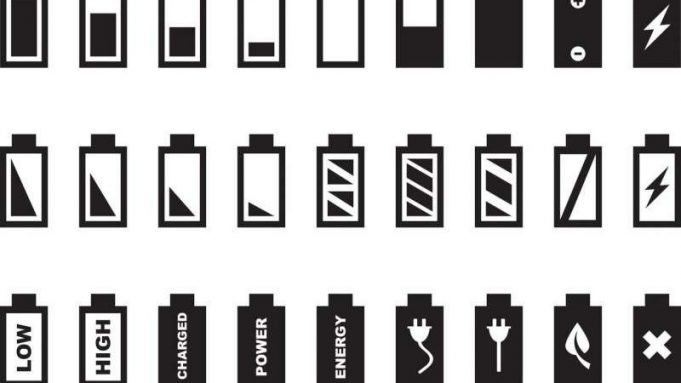 cropped Battery icons shape perceptions of time and space and define user identities