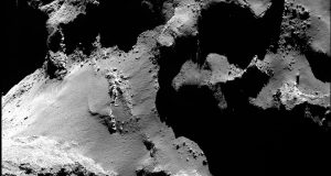 cropped Comets collapsing cliffs and bouncing boulders
