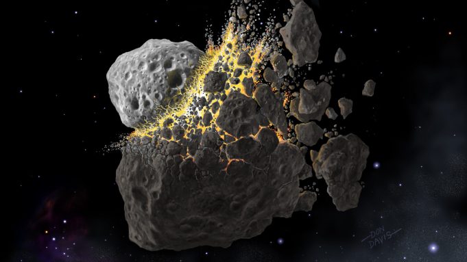 Dust from a giant asteroid crash caused an ancient ice age cropped Dust from a giant asteroid crash caused an ancient ice age