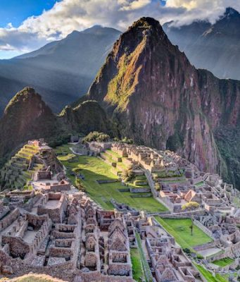 Machu Picchu: Ancient Incan sanctuary intentionally built on faults cropped Machu Picchu Ancient Incan sanctuary intentionally built on faults