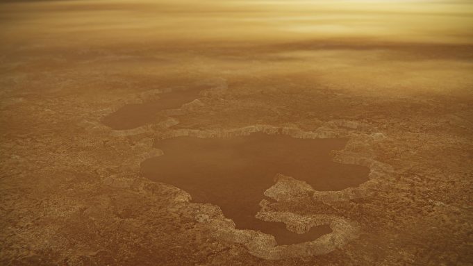 New models suggest Titan lakes are explosion craters cropped New models suggest Titan lakes are explosion craters