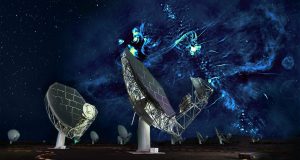 cropped Towering balloon like structures discovered near center of the Milky Way