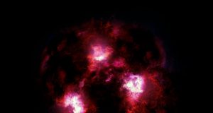 Cosmic Yeti from the dawn of the universe found lurking in dust