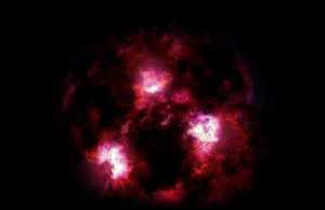 Cosmic Yeti from the dawn of the universe found lurking in dust