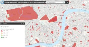 One in four of Londons green spaces breaches air quality safety limits