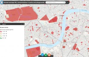 One in four of Londons green spaces breaches air quality safety limits