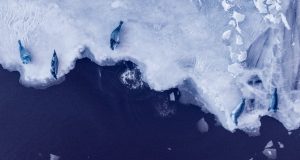 cropped If warming exceeds 2 C Antarcticas melting ice sheets could raise seas 20 meters in coming centuries