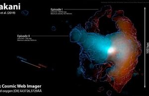 Astronomers catch wind rushing out of galaxy